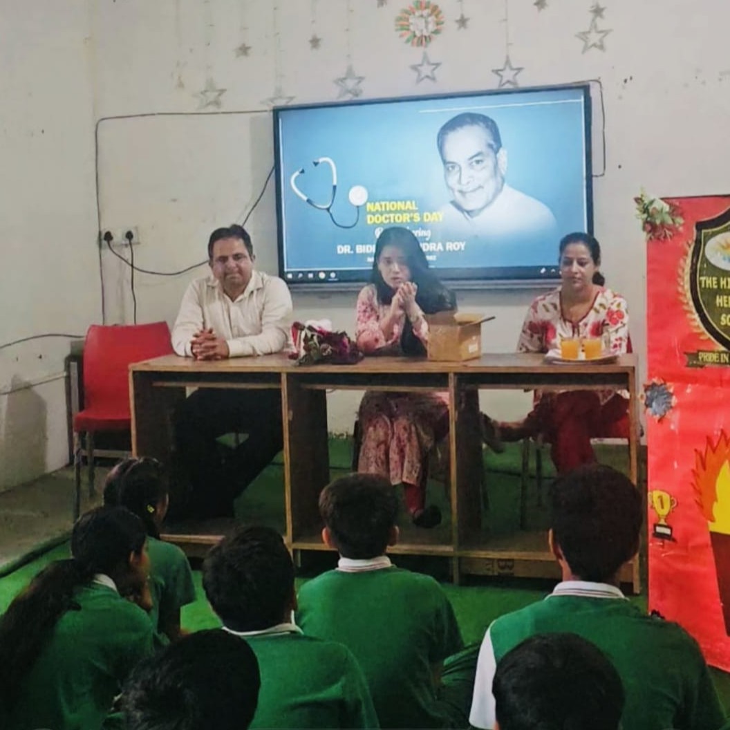 Happy students learning